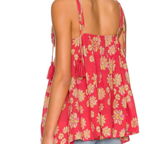 Free People Indigo Molly Tunic Hollyhock Combo nwt - Picture 4 of 6